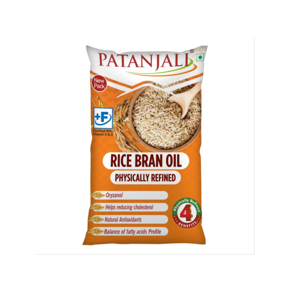 Patanjali Physically Refined Rice Bran Oil