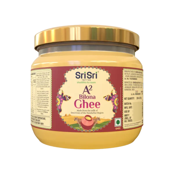 SRI SRI A2 BILONA GHEE 250 ML