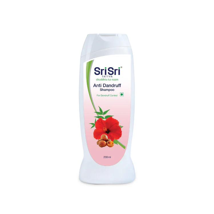 Anti-Dandruff-shampoo- SRI SRI ANTI DANDRUFF SHAMPOO 200 ML - Image 1