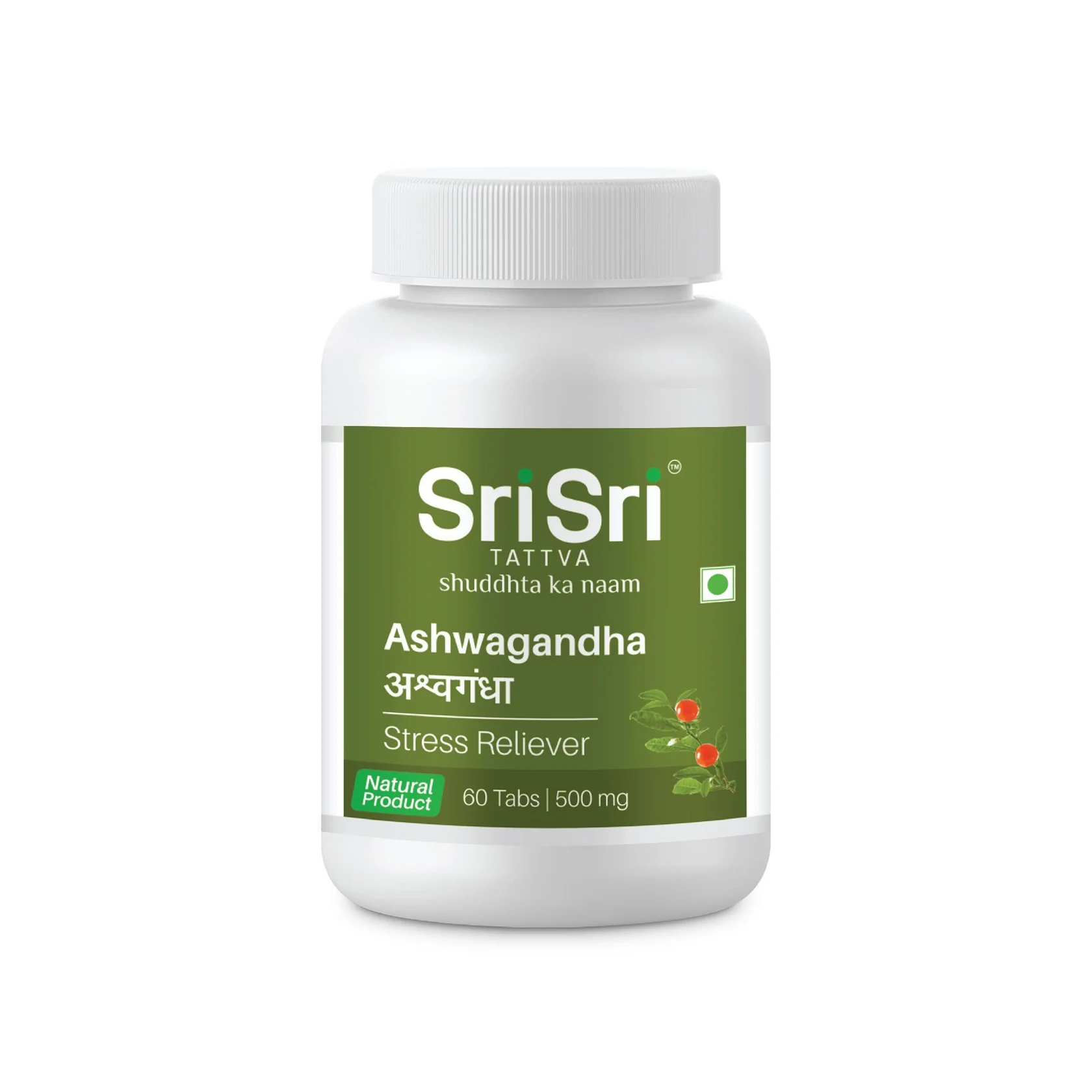 Ashwagandha-tablet_9c4f9918-366b-4052-8c18-a73c0a6543e6 SRI SRI ASHWAGANDHA TABLETS - Image 1