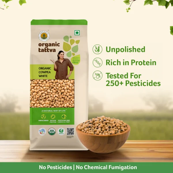 ORGANIC TATTVA COWPEA WHITE
