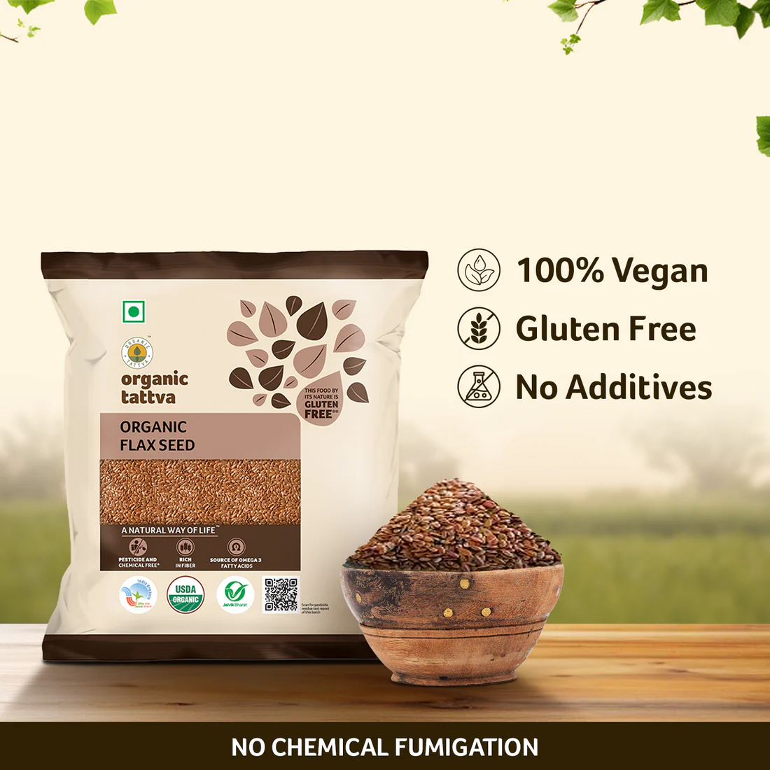 FLAX SEED ORGANIC TATTVA FLAX SEED - Image 1