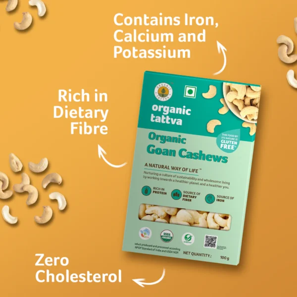ORGANIC TATTVA GOAN CASHEWS