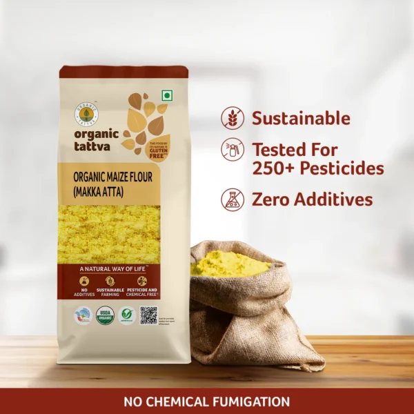 ORGANIC TATTVA MAIZE(MAKKA ATTA)
