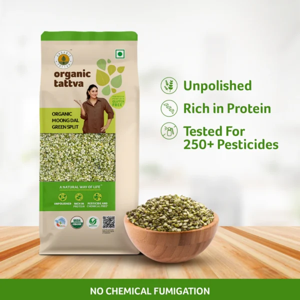 ORGANIC TATTVA MOONG DAL GREEN SPLIT
