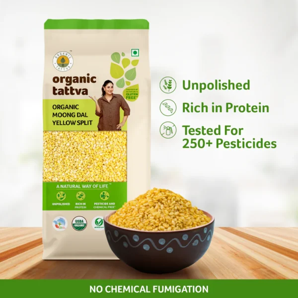 ORGANIC TATTVA MOONG DAL YELLOW SPLIT