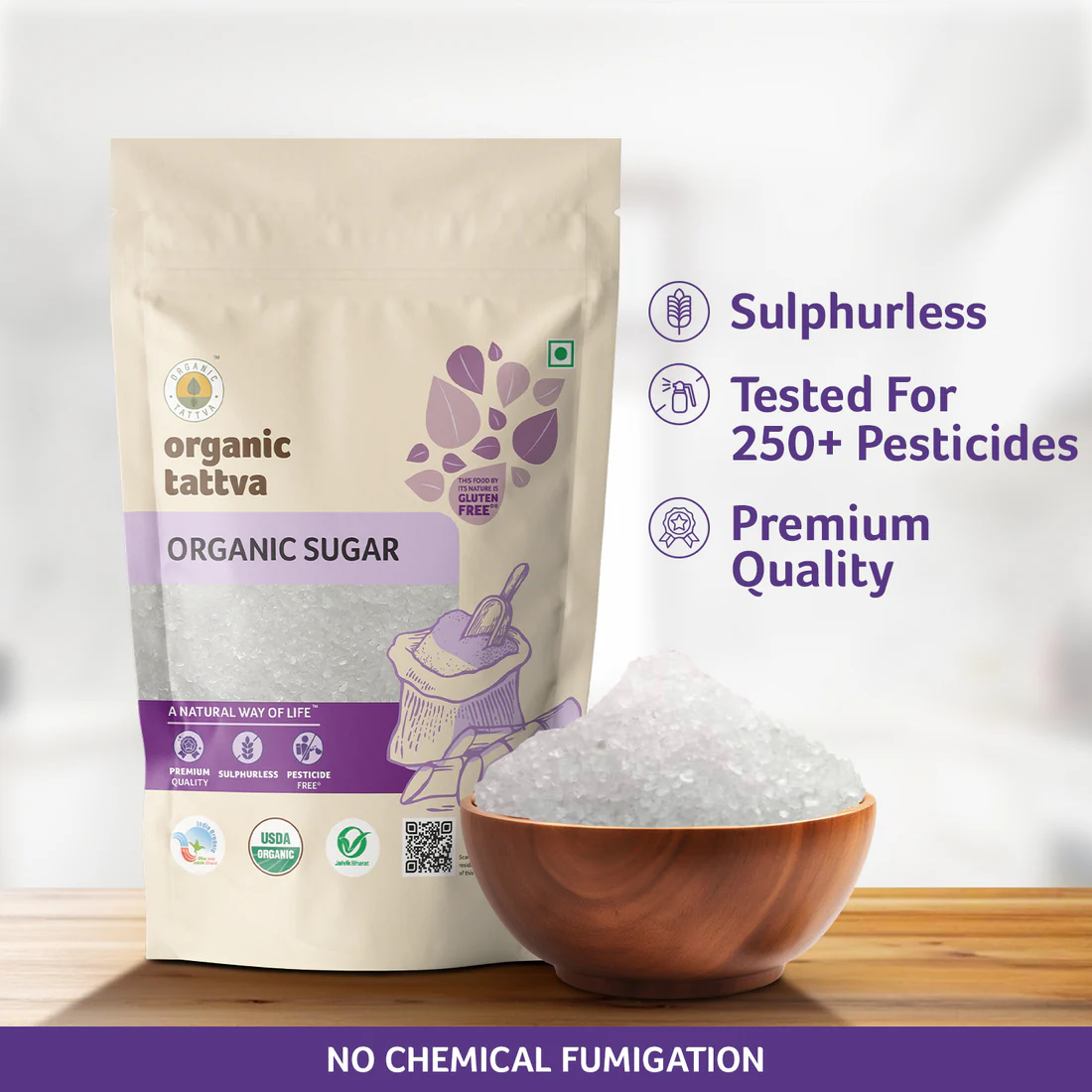 ORGANIC SUGAR ORGANIC TATTVA ORGANIC SUGAR - Image 1