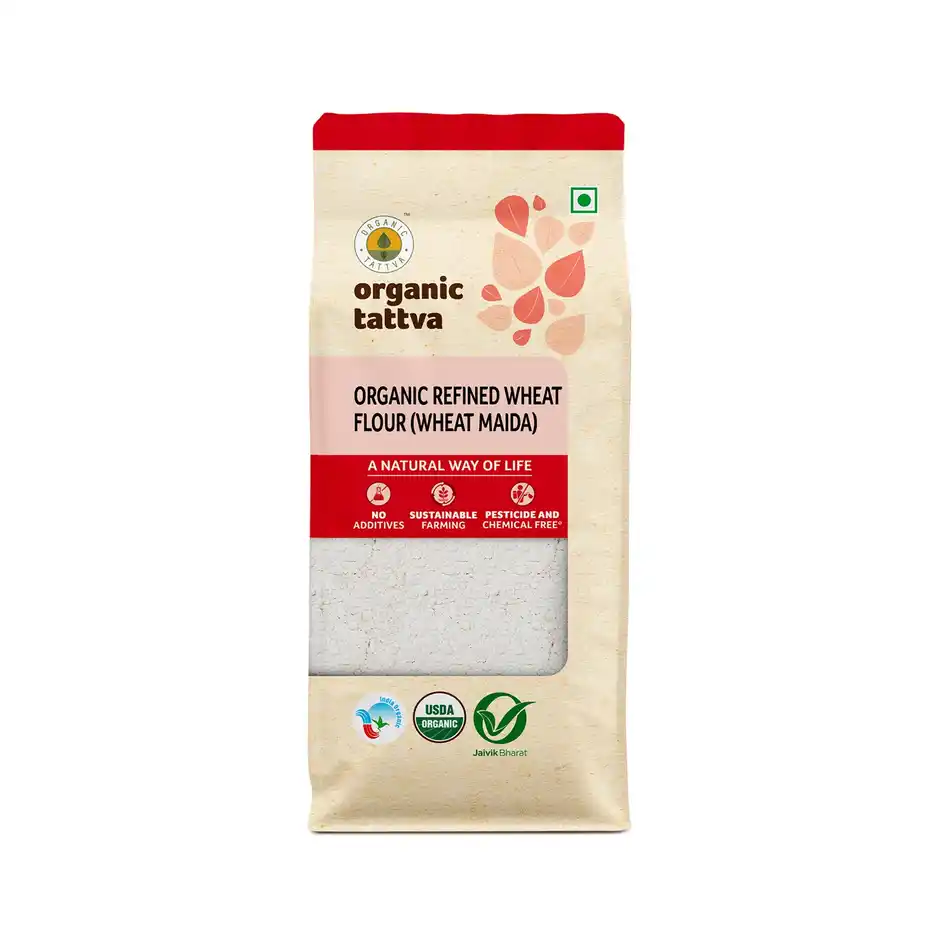 Organic-Tattva-Wheat-Maida ORGANIC TATTVA WHEAT MAIDA - Image 1