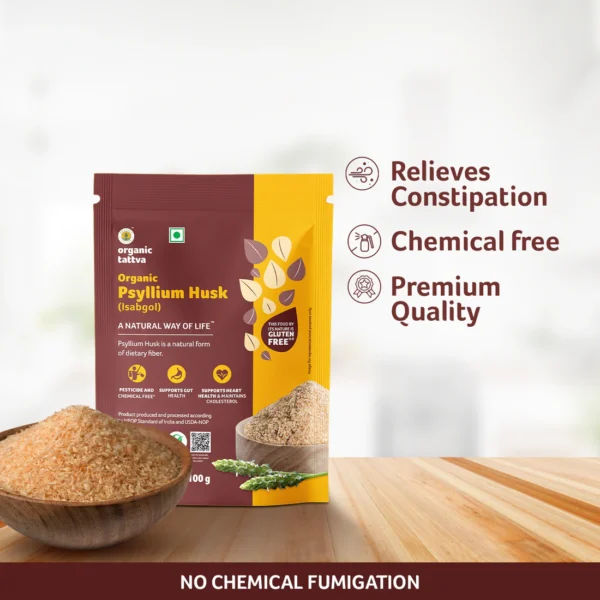 ORGANIC TATTVA PSYLLIUM HUSK(ISABGOL)