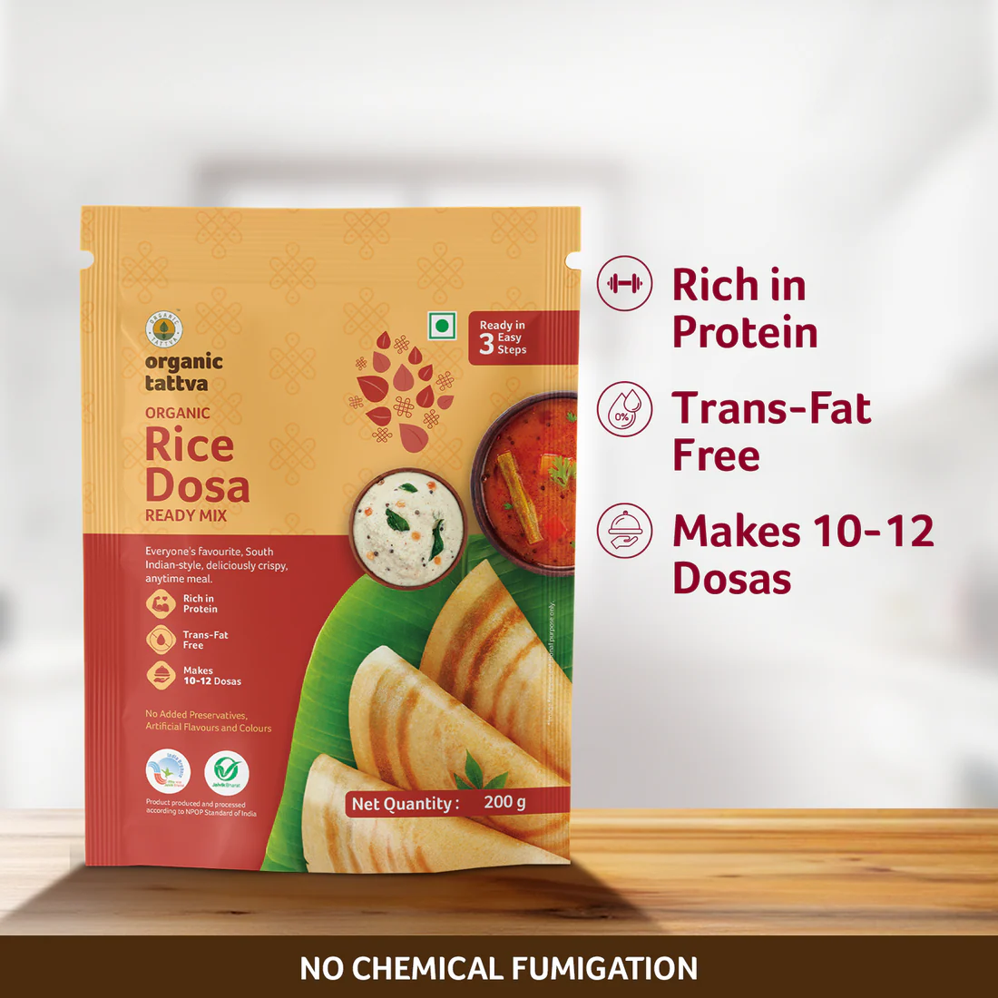 RICE DOSA READY MIX ORGANIC TATTVA RICE DOSA READY MIX - Image 1