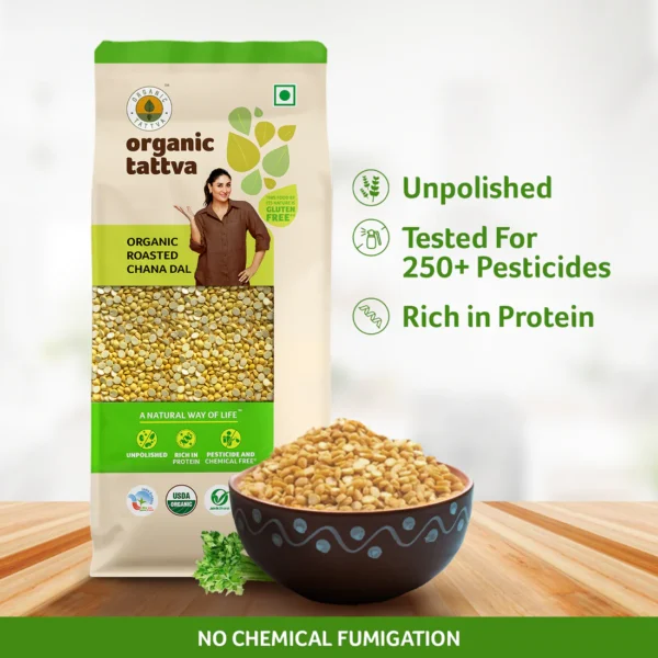 ORGANIC TATTVA ROASTED CHANA DAL