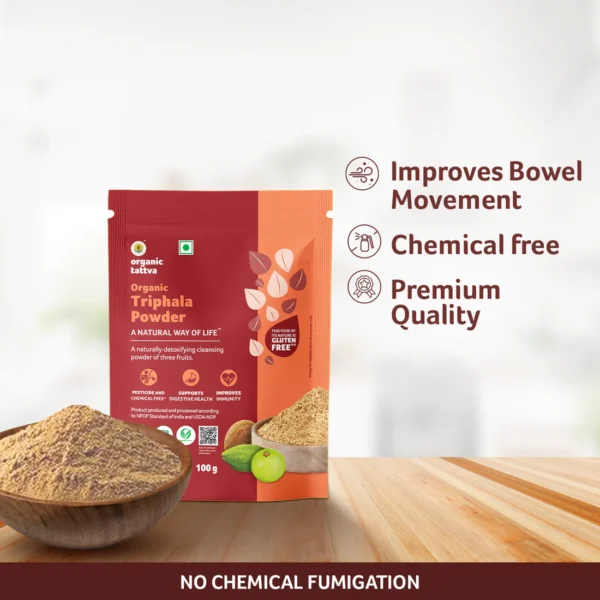ORGANIC TATTVA TRIPHALA POWDER