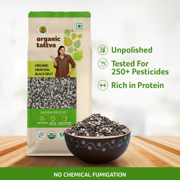 ORGANIC TATTVA URAD DAL BLACK SPLIT