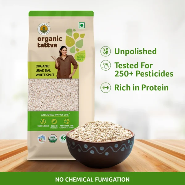 ORGANIC TATTVA URAD DAL WHITE SPLIT